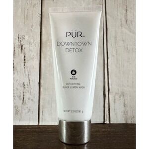 PUR Downtown Detox Detoxifying Black Lemon Mask Anti Pollution 2.9 oz 81g